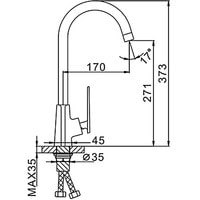 Смеситель FRAP F4058 - фото2