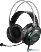 Наушники A4Tech Fstyler FH200U (черный/серый) - фото