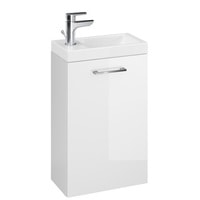 Мебель для ванных комнат Cersanit Тумба под умывальник Lara 40 SP-SZ-LARA-CO40/Wh - фото