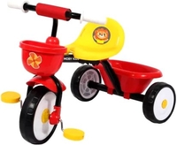 Детский велосипед Moby Kids Primo Львенок (красно-желтый) - фото