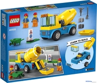 Конструктор LEGO City 60325 Бетономешалка - фото2