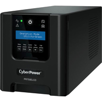Источник бесперебойного питания CyberPower Professional Tower PR750ELCD - фото