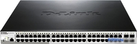 Управляемый коммутатор 2-го уровня D-Link DGS-1210-52MP/ME/B2A - фото