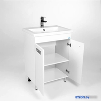 Viant Тумба Вена с умывальником Como 60 VVEN60CO-T2ST + S-UM-COM60/1-w - фото2