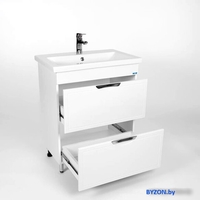 Viant Тумба Лима с умывальником Como 70 VLIM70CO-T2Y + S-UM-COM70/1-w - фото2