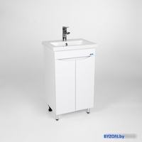 Viant Тумба Рим с умывальником Como 50 VRIM50CO-T2ST + S-UM-COM50/1-w - фото