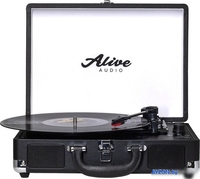 Виниловый проигрыватель Alive Audio Glam Noir - фото