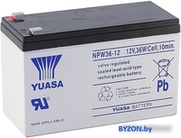 Аккумулятор для ИБП Yuasa NPW36-12 (12В/7 А·ч) - фото