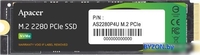SSD Apacer AS2280P4U 256GB AP256GAS2280P4U-1 - фото