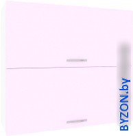 Шкаф навесной Кортекс-мебель Корнелия Лира ВШ80-2г (сирень) - фото