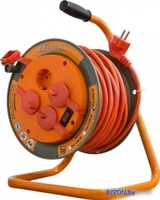 Удлинитель Glanzen EB-30-008 (30 м, оранжевый) - фото