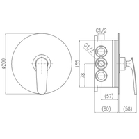 Смеситель Slezak RAV Тигрис TG183BOX - фото2