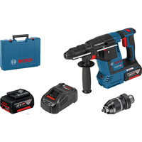 Перфоратор Bosch GBH 18V-26 F Professional 0611910003 (с 2-мя АКБ, кейс) - фото