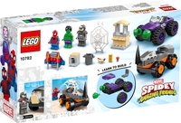 Конструктор LEGO Marvel Spiderman 10782 Схватка Халка и Носорога на грузовиках - фото2