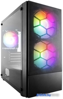 Корпус 1stPlayer Firebase X4-M-BK-2F1P-1F1 - фото
