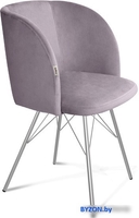 Стул Sheffilton SHT-ST33/S37 (сиреневая орхидея/хром лак) - фото