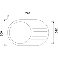 Кухонная мойка Kaiser KSS-7750L - фото2