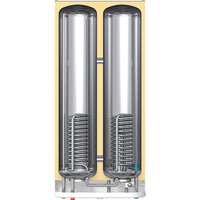 Накопительный электрический водонагреватель Thermex Flat 80 V Combi - фото2