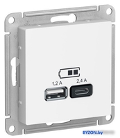 Розетка USB Schneider Electric AtlasDesign ATN000139 - фото2