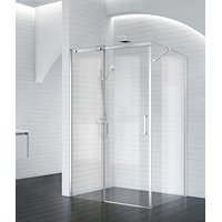 Душевой уголок BelBagno ACQUA-AH-1-140/90-C-Cr (прозрачное стекло) - фото