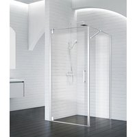 Душевой уголок BelBagno MARMI-A-1-80-C-Cr (прозрачное стекло) - фото