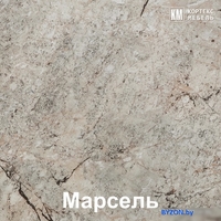 Шкаф напольный Кортекс-мебель Корнелия Лира НШ80р1ш (белый/марсель) - фото2
