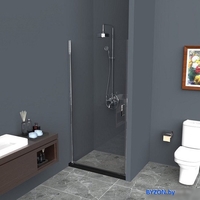 Душевая дверь BelBagno UNO-B-1-85-C-Cr - фото