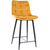 Стул Signal Chic H-2 Velvet (bluvel 68 карри/черный мат) - фото