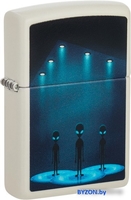 Зажигалка Zippo Classic Glow In The Dark Aliens Design 49487 - фото