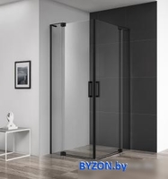 Душевой уголок Cezares SLIDER-A-2-100/110-C-NERO - фото