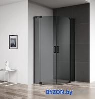 Душевой уголок Cezares SLIDER-R-2-90/100-GRIGIO-NERO - фото