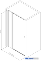 Душевая дверь Allen Brau Priority 3.31002.BA - фото2