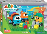 Пазл Step Puzzle Грузовичок Лева 82227 (104 эл) - фото