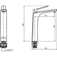 Смеситель Ahti Pori PR202001 - фото2