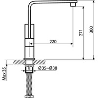 Смеситель Ahti Hamina HA103011 - фото2
