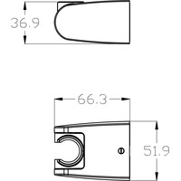 Держатель душевой лейки Lemark LM8083BL - фото2