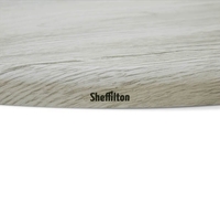 Кухонный стол Sheffilton SHT-TU2-1/90 МДФ (медный металлик/дуб верона белый) - фото2
