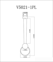 Подвесная люстра Moderli Store V5021-1PL - фото2