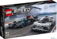 Конструктор LEGO Speed Champions 76909 Mercedes-AMG F1 W12 E Perf. и Project One - фото