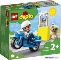 Конструктор LEGO Duplo 10967 Полицейский мотоцикл - фото