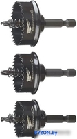 Набор коронок Milwaukee Shockwave Impact 49224800 (3 шт) - фото