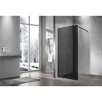 Душевая стенка Vincea Walk-In VSW-1H900CGB (матовый черный/тонированное) - фото2