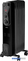 Масляный радиатор CENTEK CT-6200 Black - фото