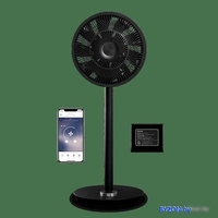 Вентилятор Duux Whisper Flex Smart DXCF12 (чёрный) - фото