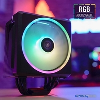 Кулер для процессора AeroCool Cylon 4F WH ARGB PWM 4P - фото2