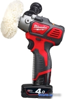 Полировальная машина Milwaukee M12 BPS-421X 4933447799 (с 2-мя АКБ, кейс) - фото