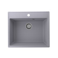 Кухонная мойка Ulgran QUARTZ Forte 580-05 (бетон) - фото