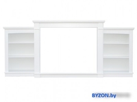 Портал Smolcom Jazz TV Stand SYM26/MB/JUP (бьянко белый) - фото