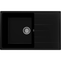 Кухонная мойка Ulgran Quartz Prima 780-07 (уголь) - фото