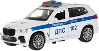Легковой автомобиль Технопарк Полиция BMW X5 X5-12POL-WH - фото